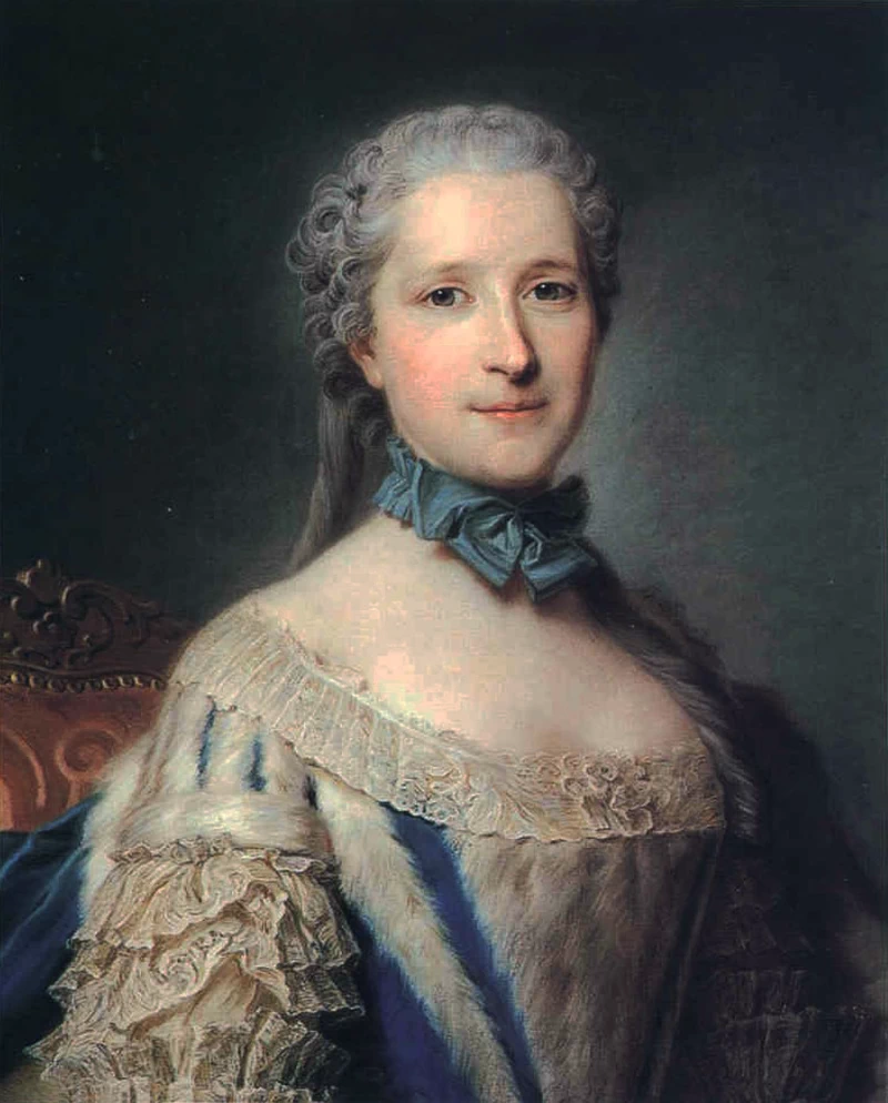 Ritratto di Marie Casimire Thérèse Geneviève Emmanuelle de Béthune, moglie di Charles Louis Auguste Fouquet de Belle - Isle